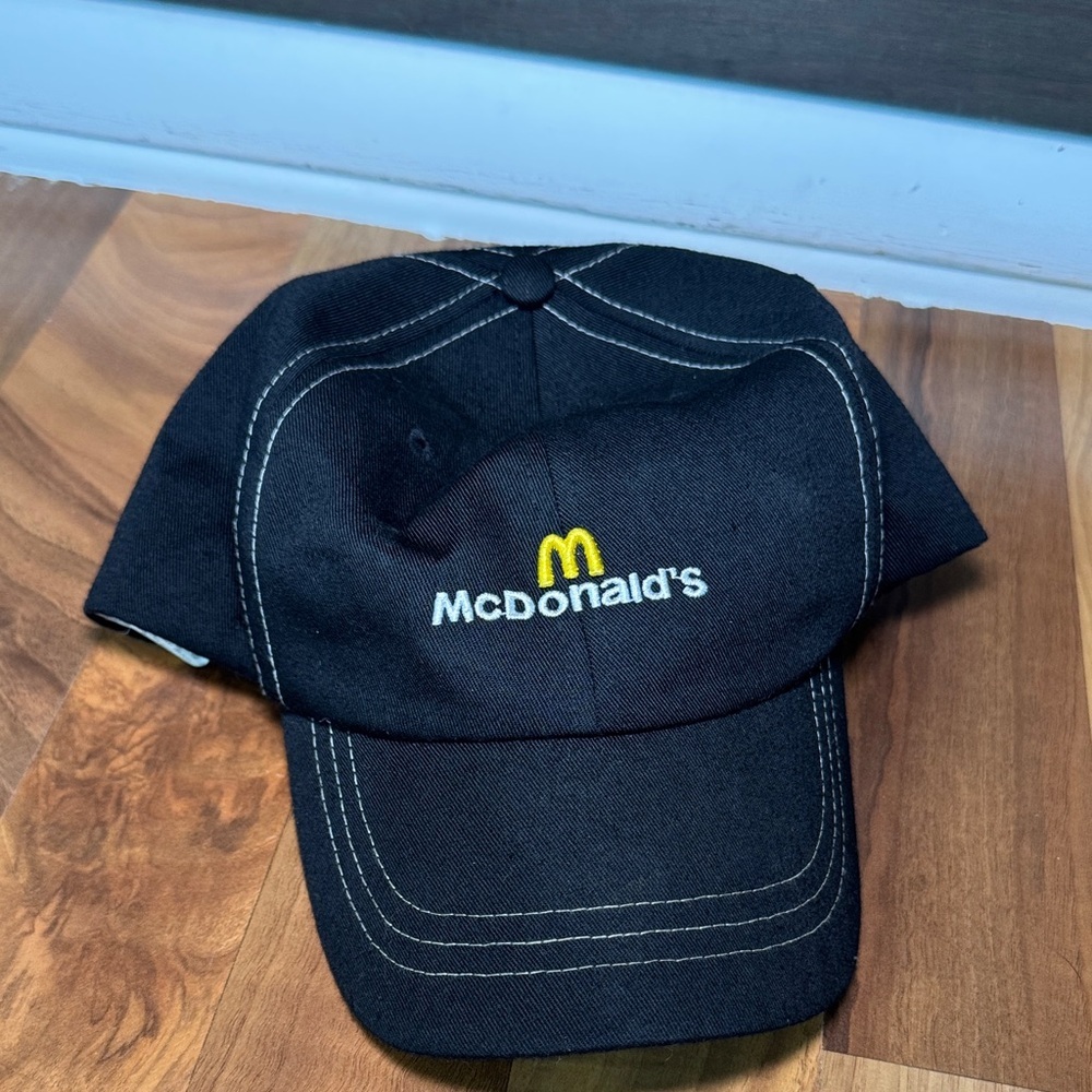McDonald's Black Hat with Yellow Logo